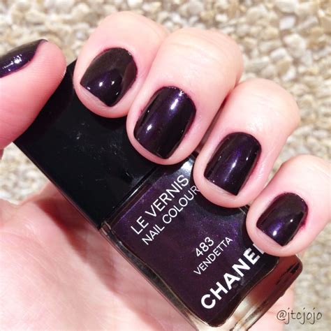 chanel vendetta nail varnish|chanel nail varnish colors.